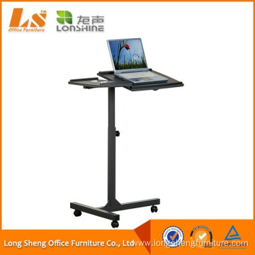 Simple Design Small Adjustable Laptop Table On Wheels